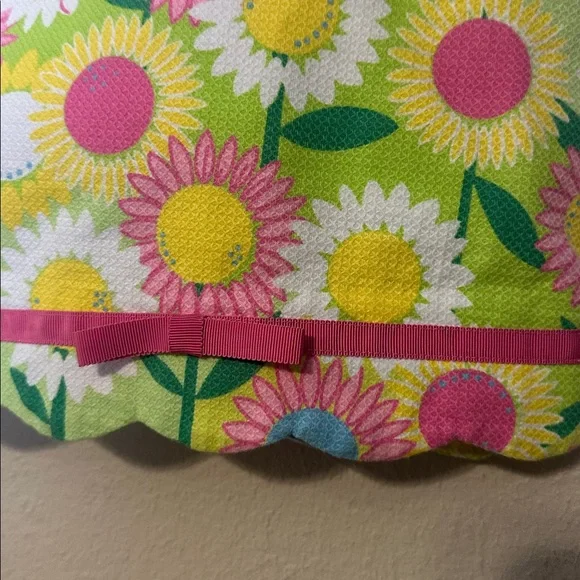 Vintage Lilly Pulitzer Large Flower Print Skirt Size 8 - Picture 3 of 7